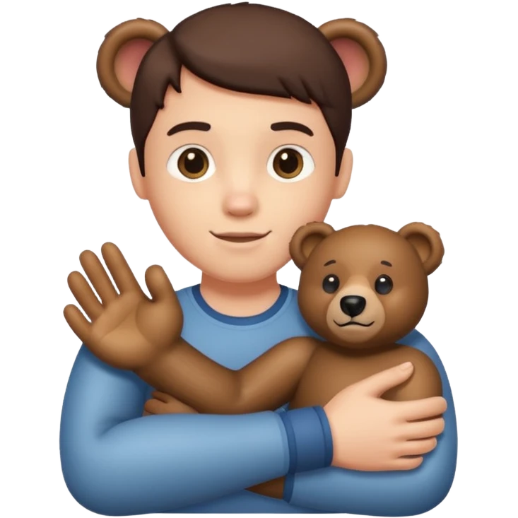 Bear with osseointegrated arm emoji