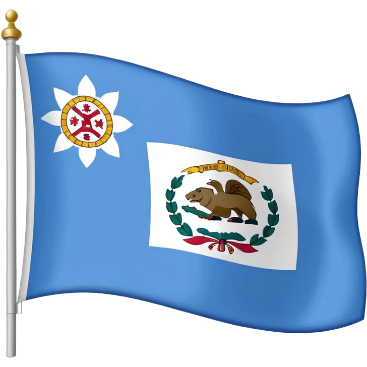 North Carolina state flag emoji
