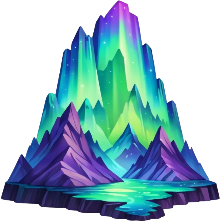 something that represents the aurora emoji