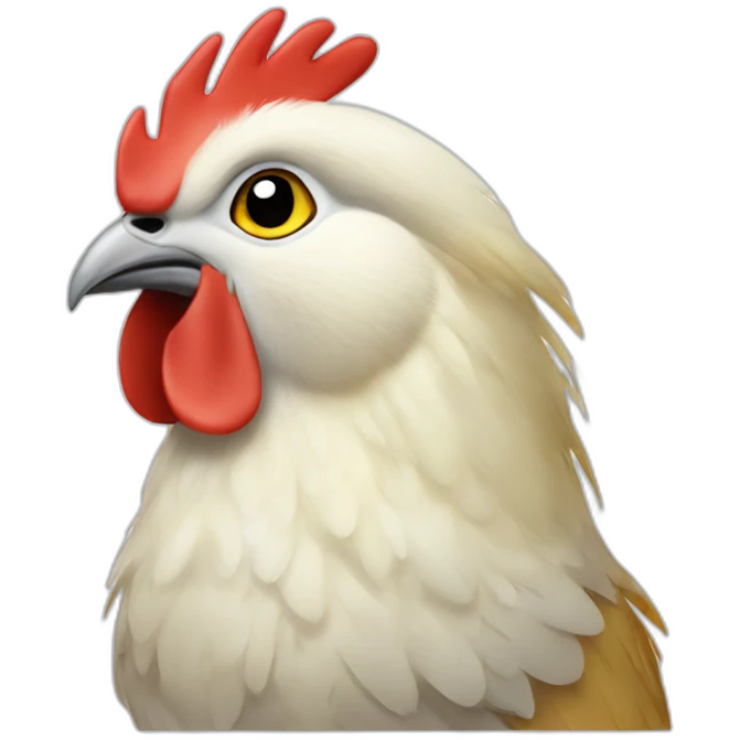 chicken cockatiel emoji