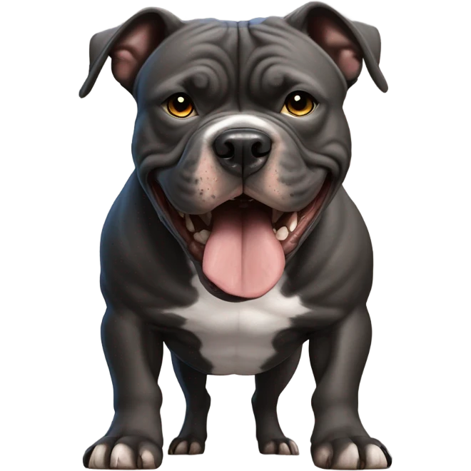 American bully dogs  emoji