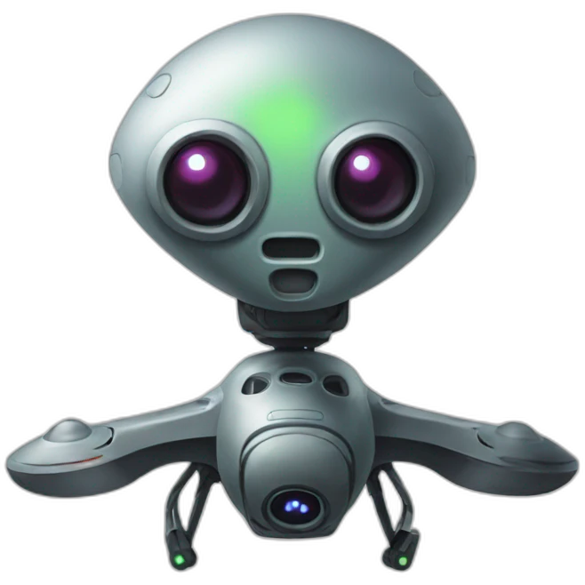 alien drone emoji