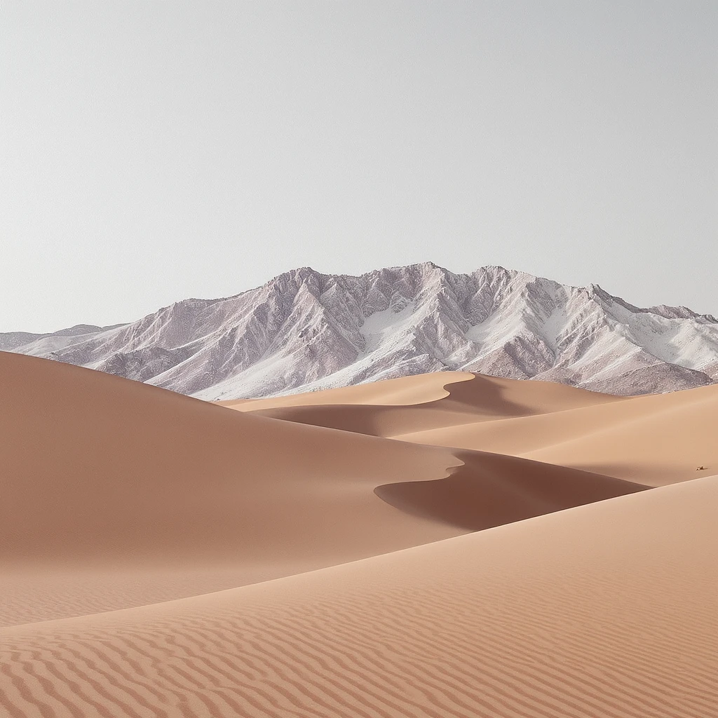 A modern desert mountain, wallpaper, modern emoji
