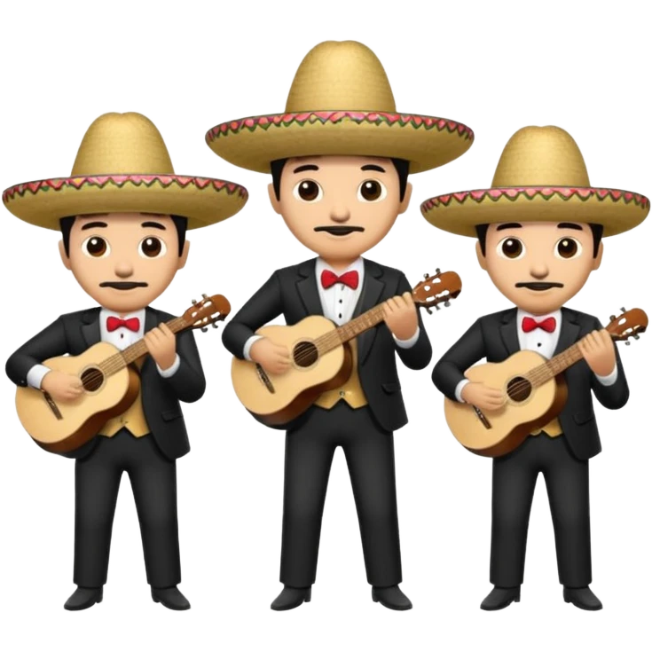 Mariachis emoji