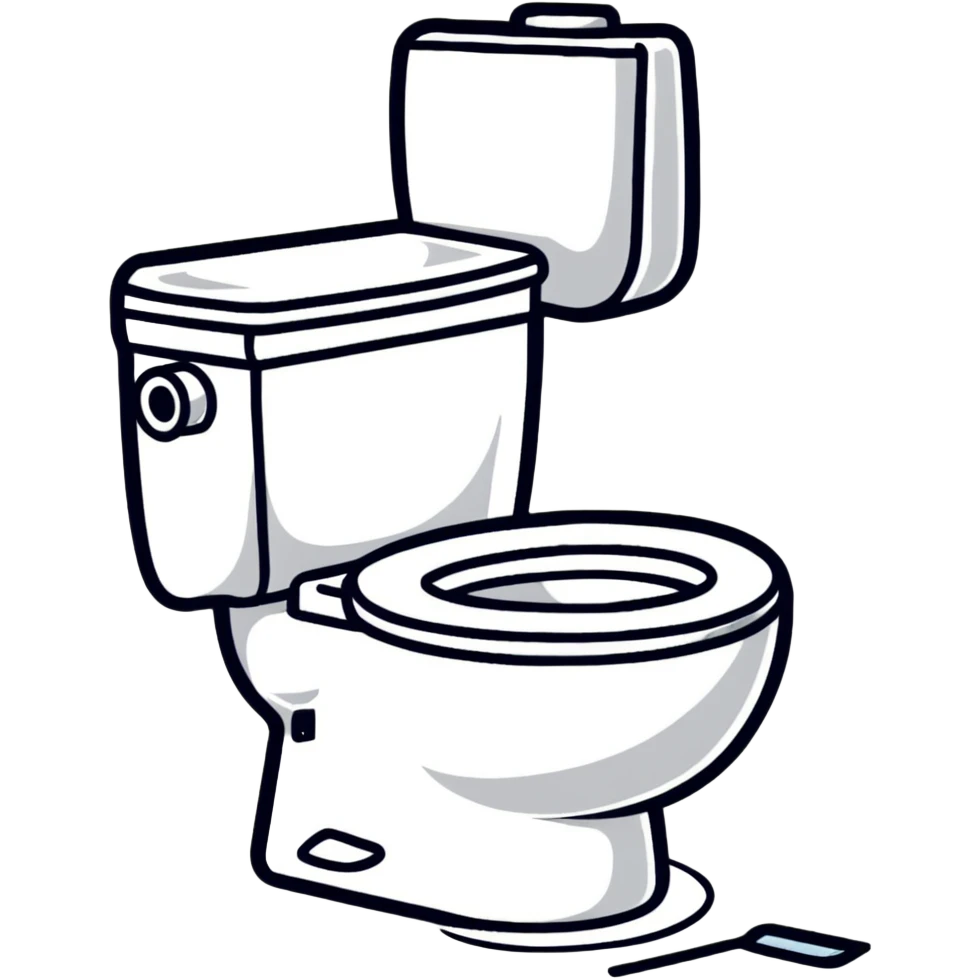 Person on toilet  emoji