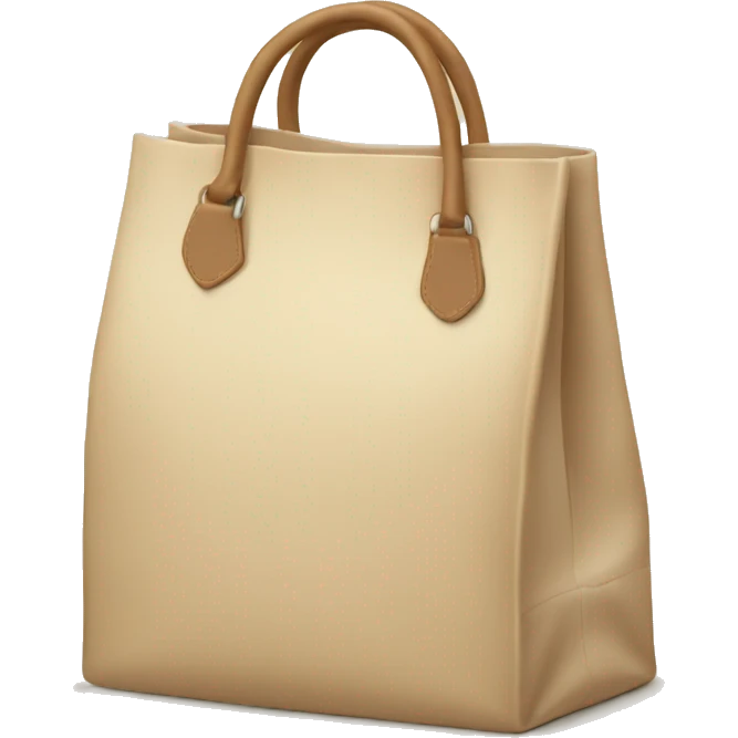 Beige bag emoji