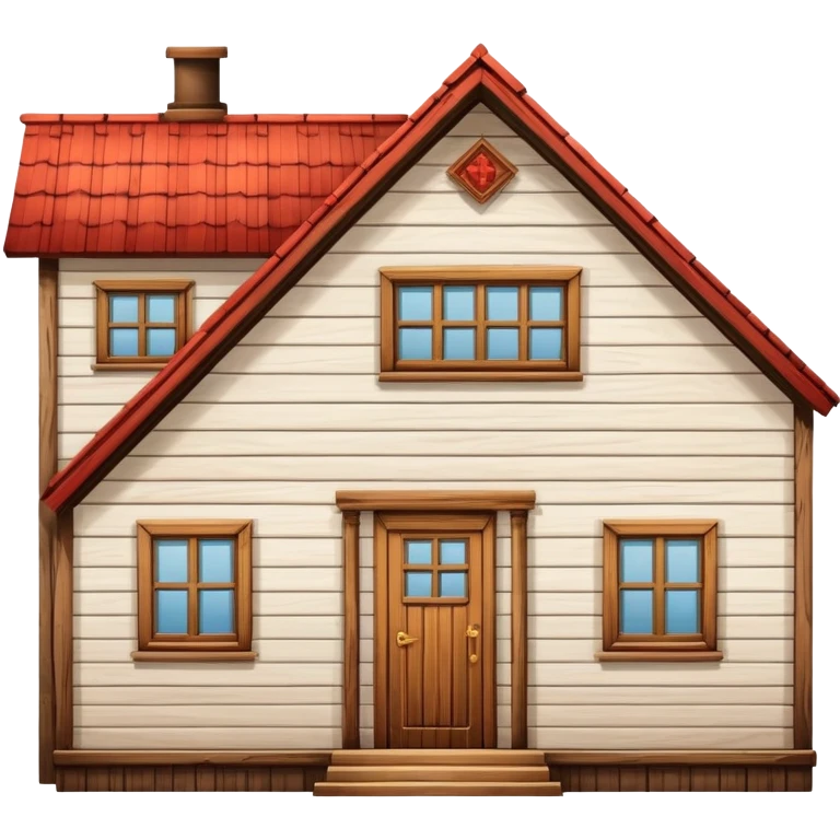 a paneled house from the USSR  emoji