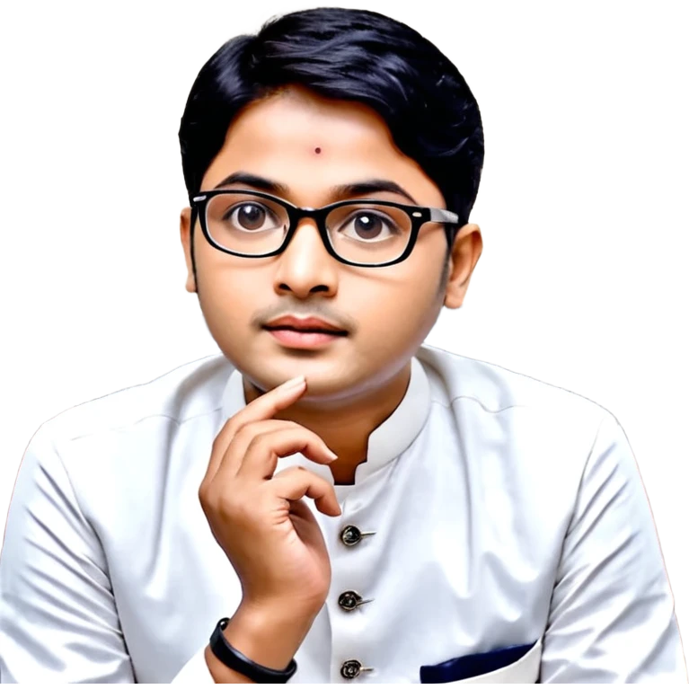 একটা থ্রিডি স্মার্ট ছেলেদের পিক দাও কপিরাইট ফ্রি  emoji