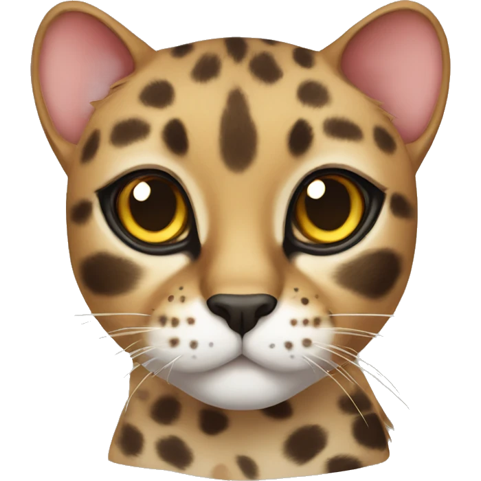 leopard cat emoji