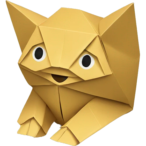 origami emoji