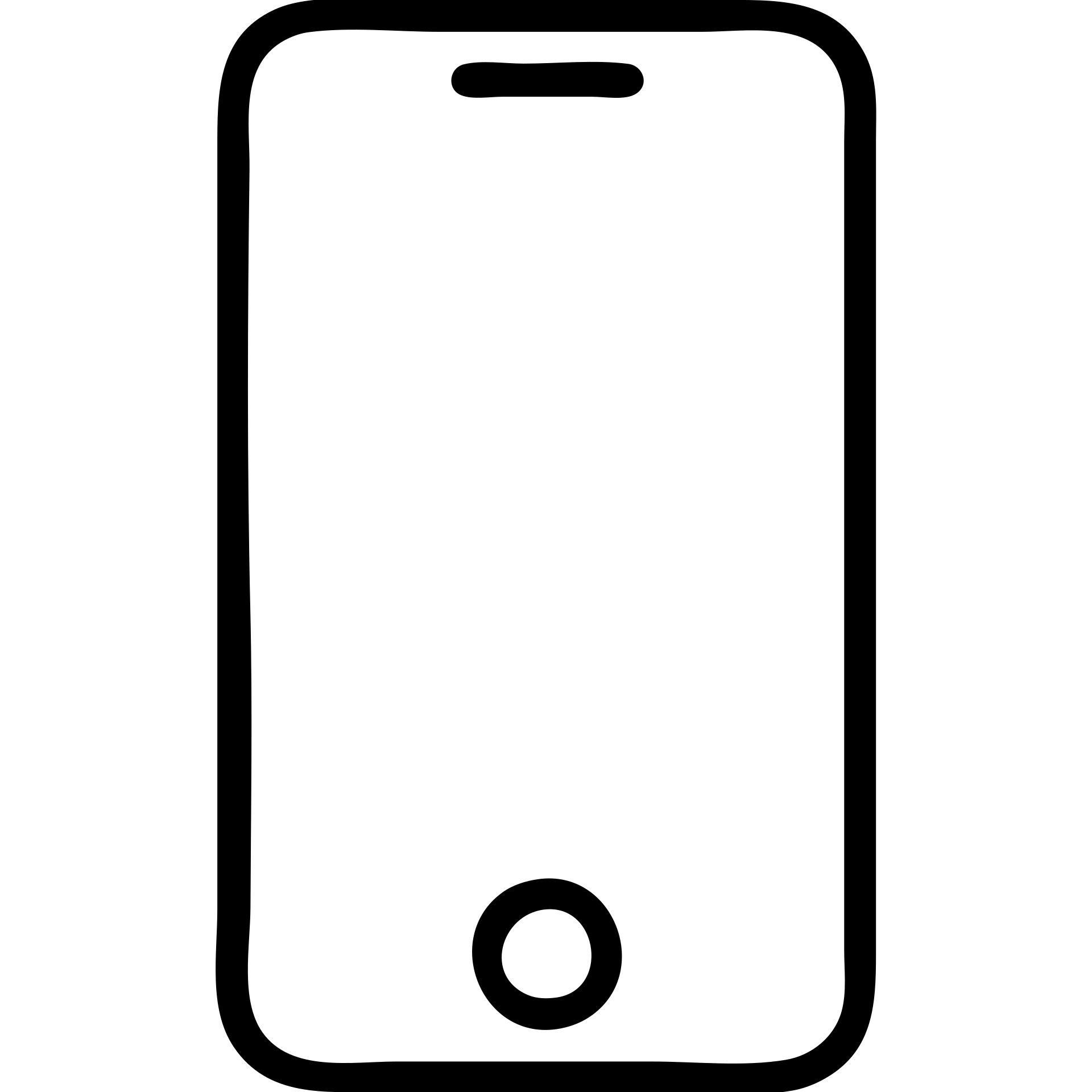 iPhone, modern icon style, simple and recognizable, minimal details, clean lines, no text emoji