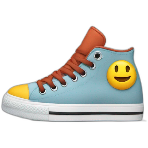 Shoe converse emoji