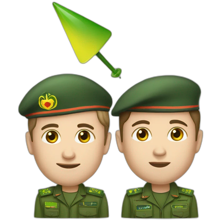 Zelenskyy and HIMARS emoji