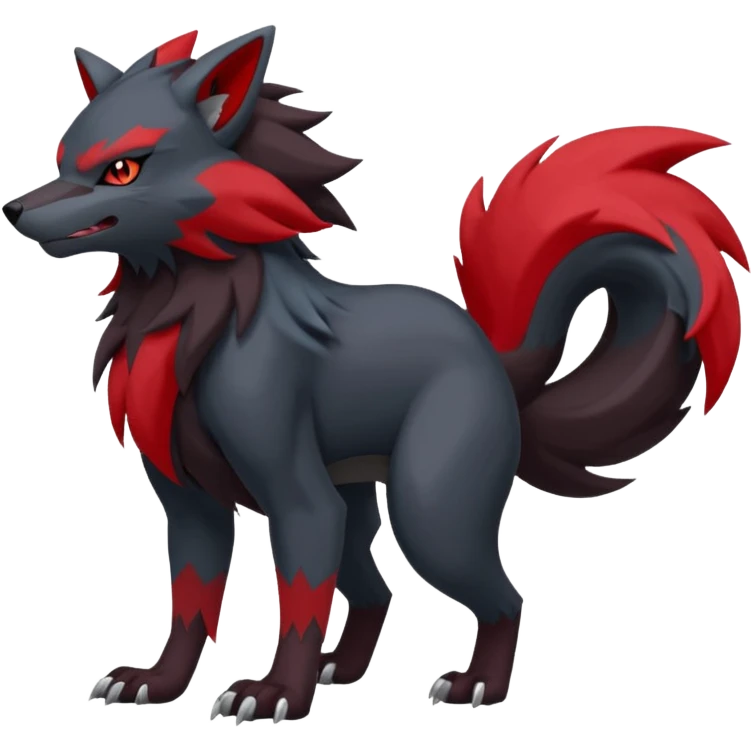 Zoroark (full body) emoji