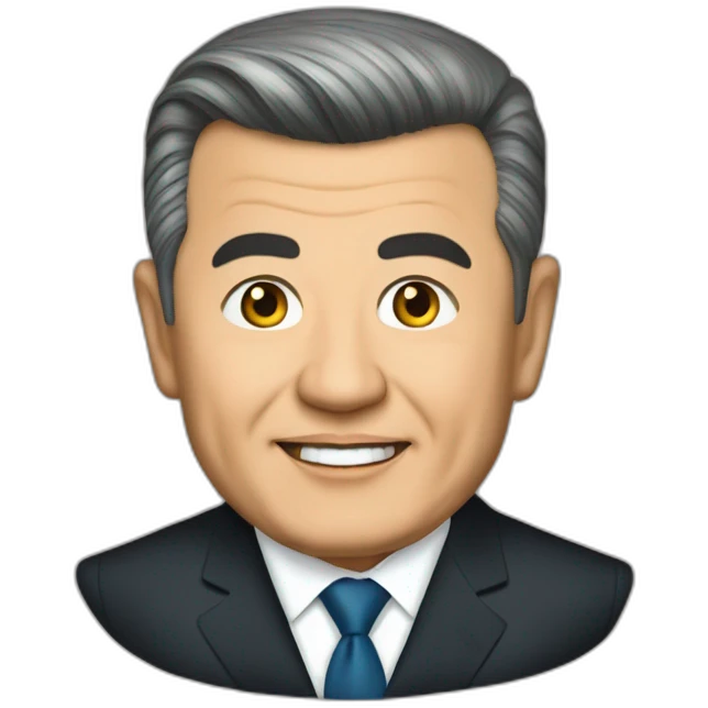 uzbekistans president shavkat mirziyoyev emoji