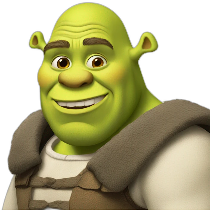 white-shrek emoji