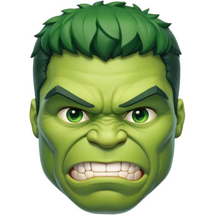 hulk smirking emoji