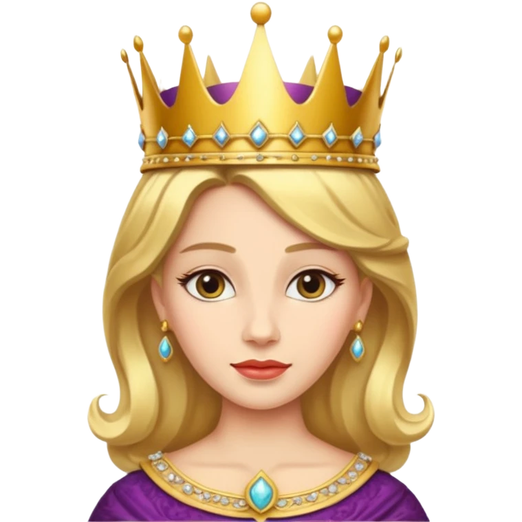 queen crown emoji