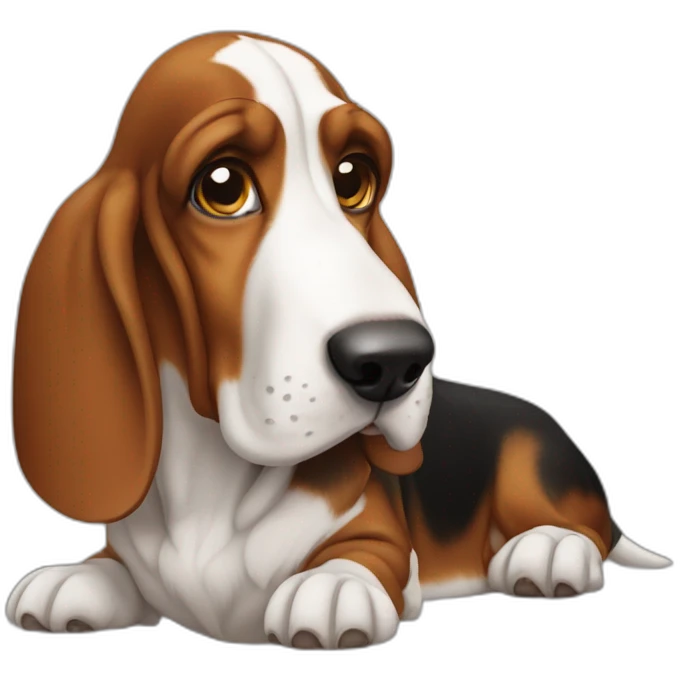 Basset hound emoji