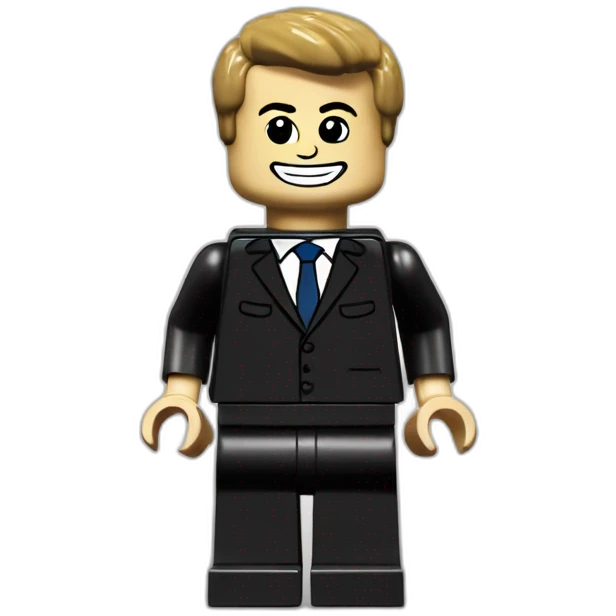 Emmanuel Macron Lego minifigurine emoji