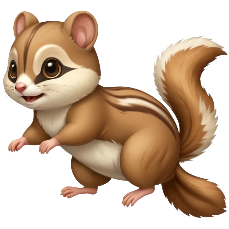 Flying squirrel emoji