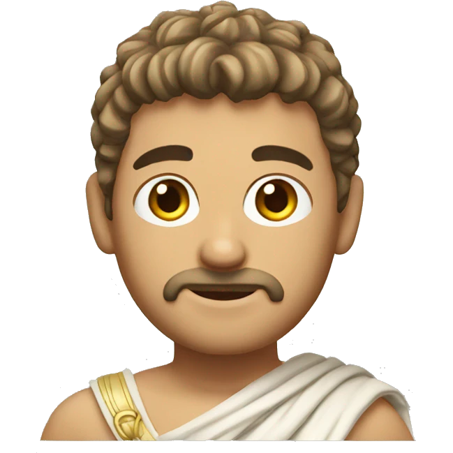  Greek guy toga  emoji