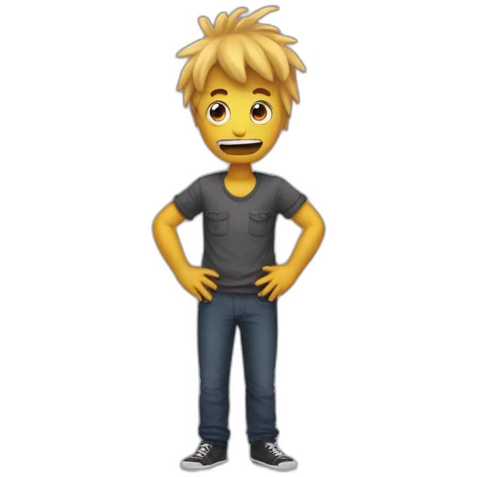 Don't hug me I'm scared emoji