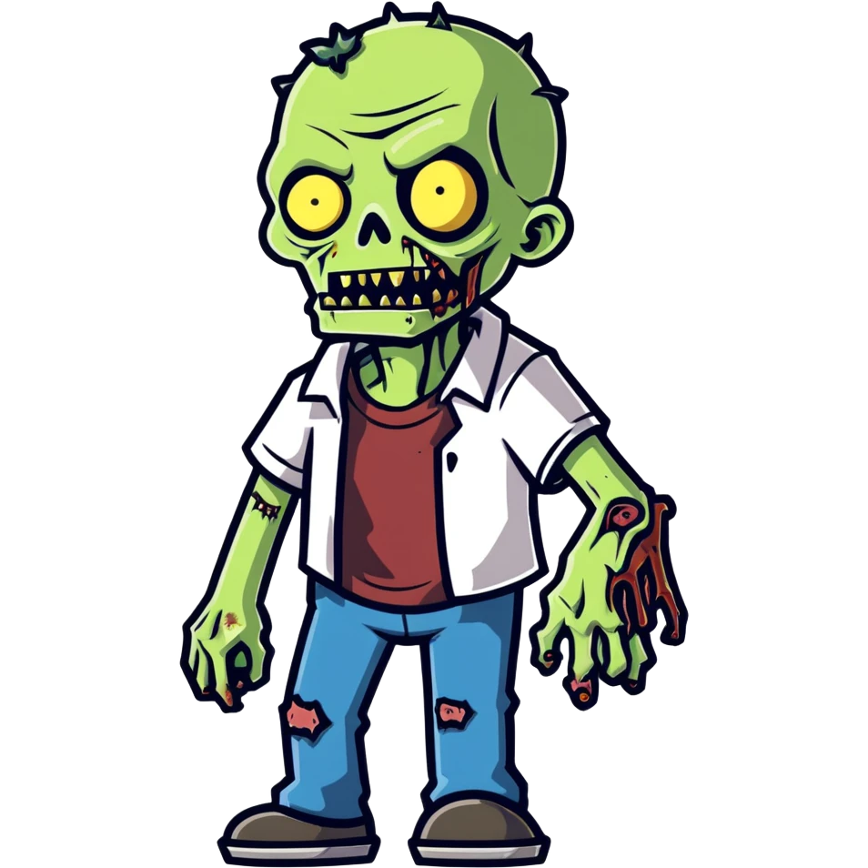 Me transforme em um zumbi emoji