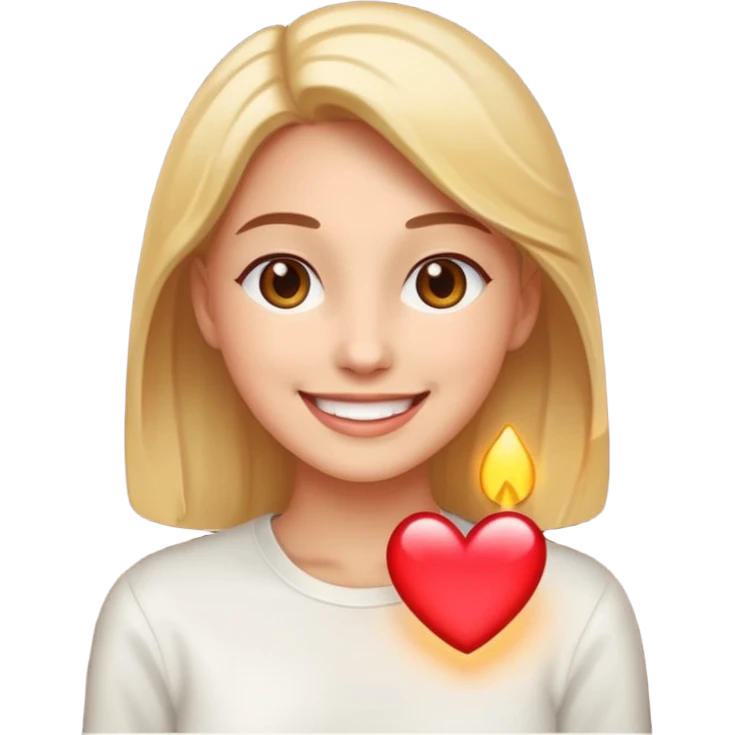 Me giving love emoji