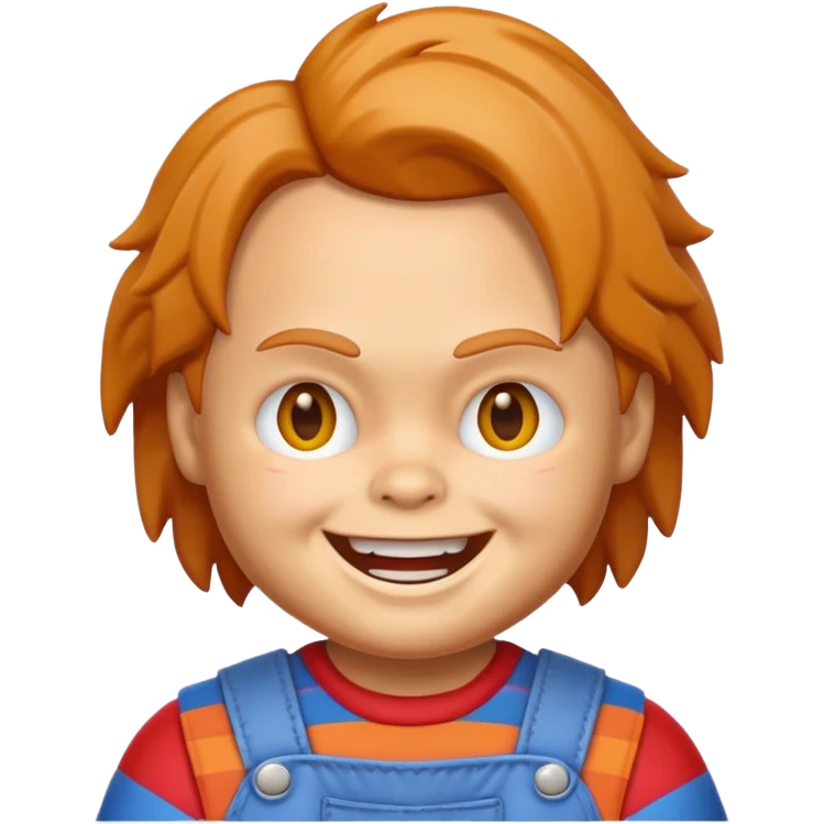 Un emojin de chuky emoji