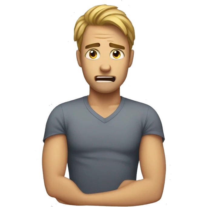 a stressful day  emoji