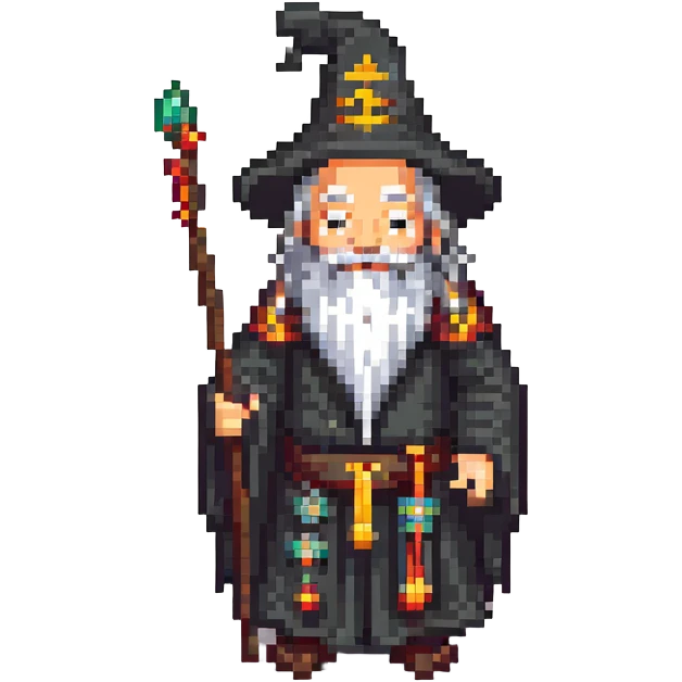 old Chinese wizard emoji