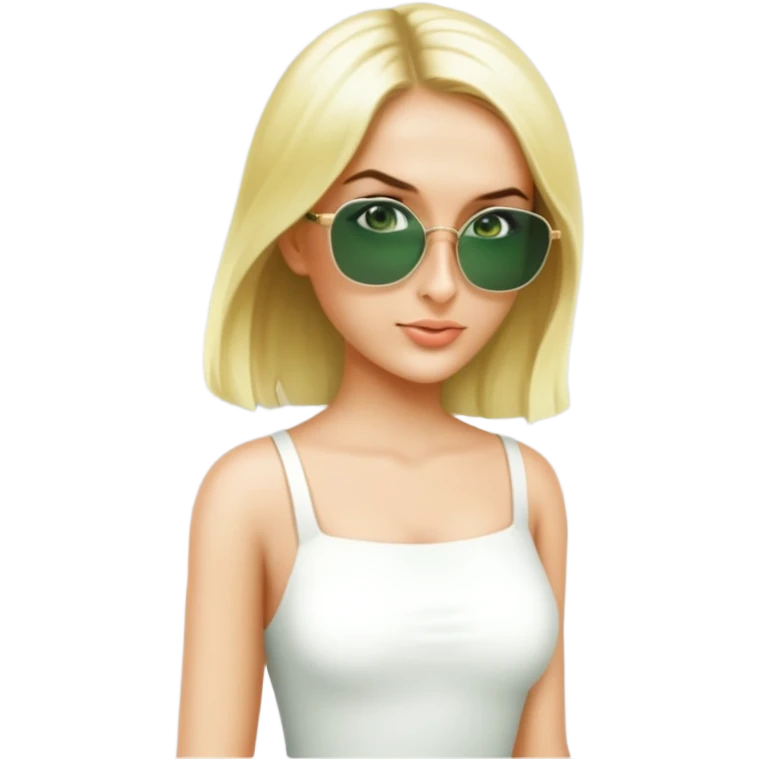 female, wearing pretty white dress emoji