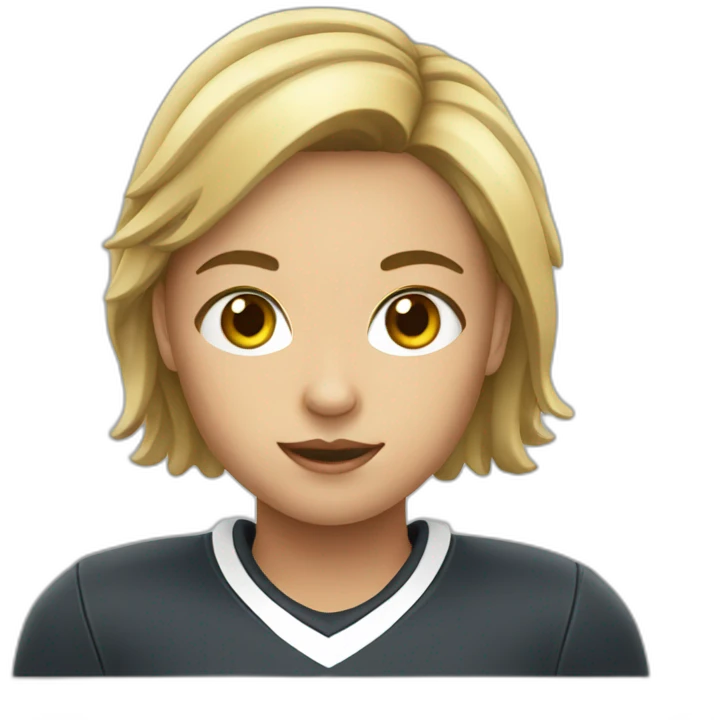 fille football emoji