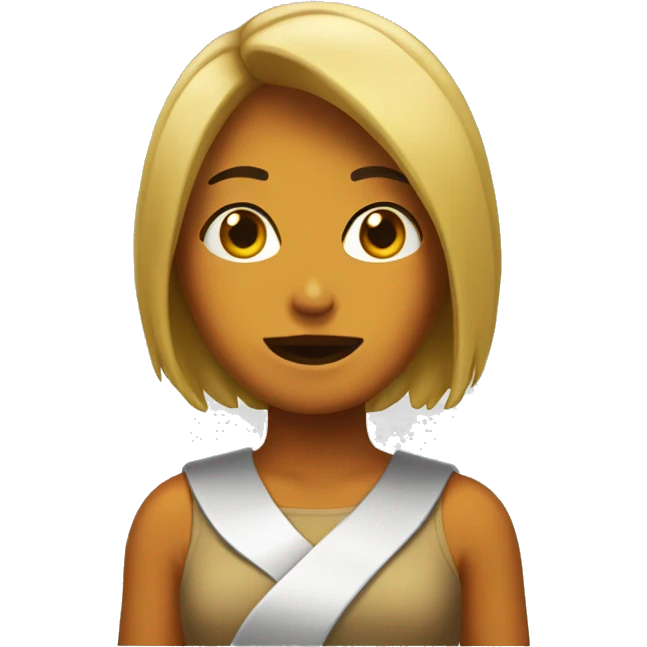 Chica acostada  emoji