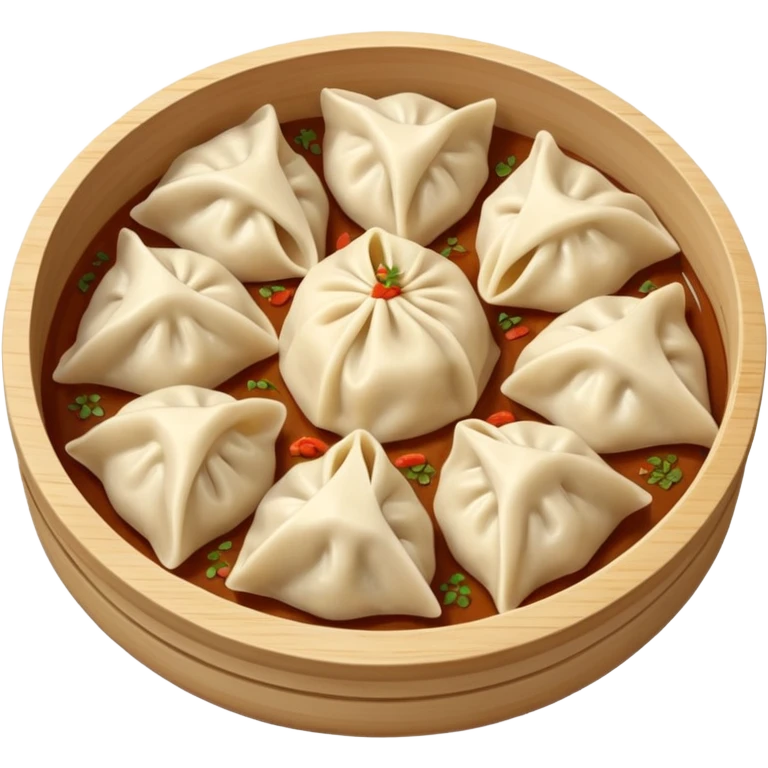 folded snacks,mantı emoji