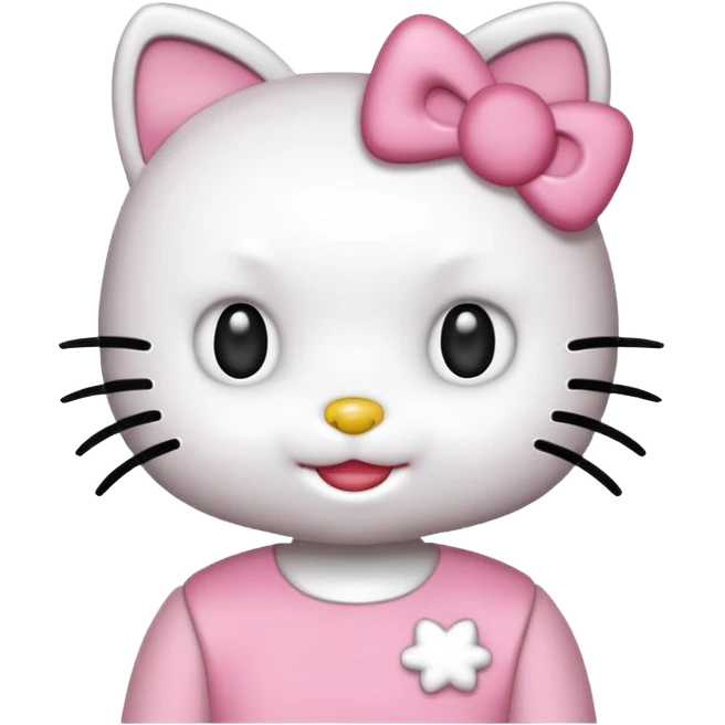 Hello kitty emoji