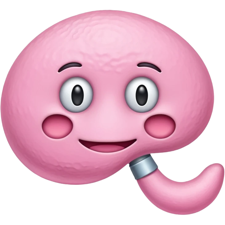 An emoji symbolizing a prostate emoji
