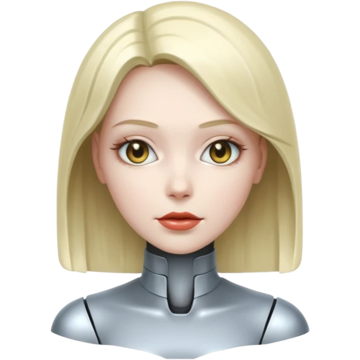 Female Android emoji