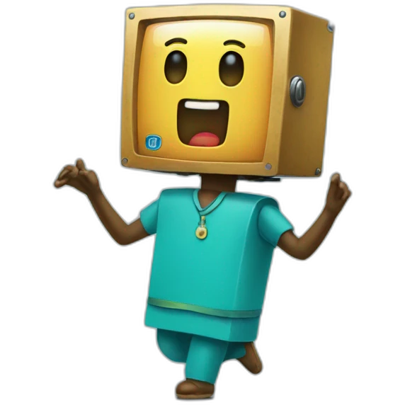 Dancing BMO emoji