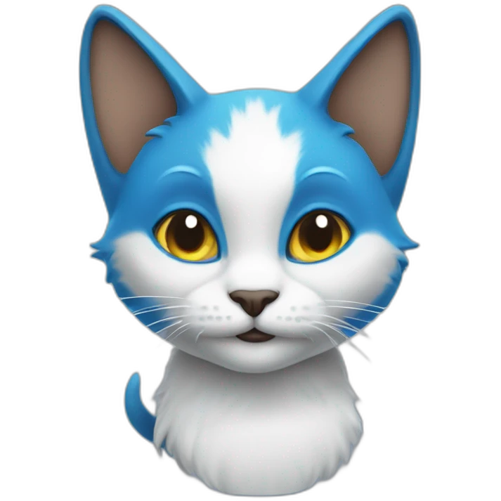 Smurf cat emoji