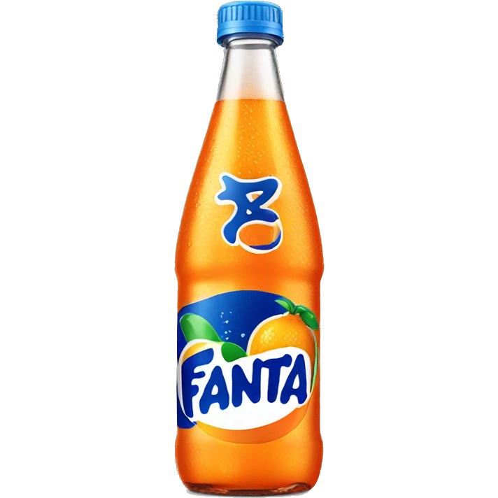 Fanta bottle with "KANKA" word written on it emoji