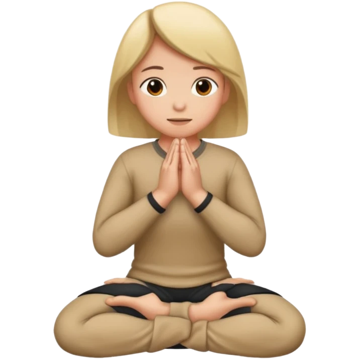 On your knees emoji