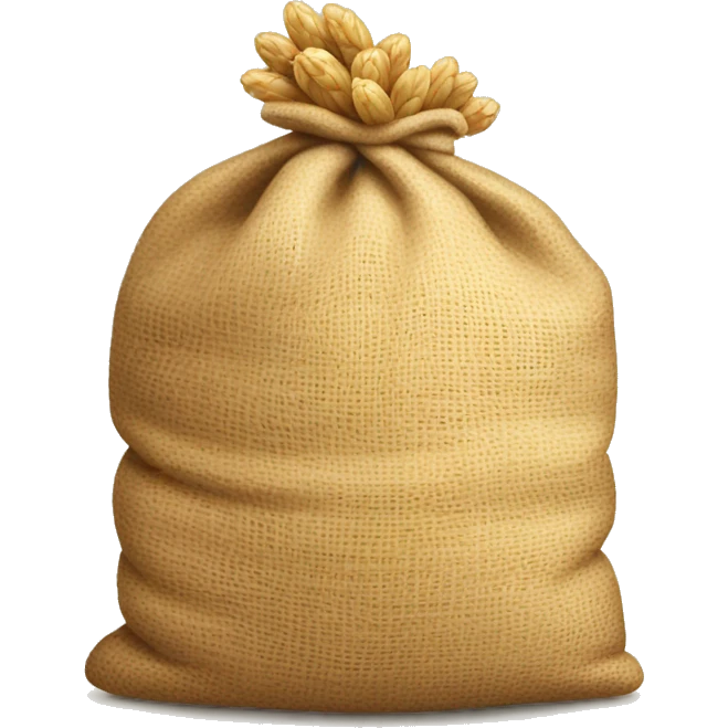 sack of barley emoji