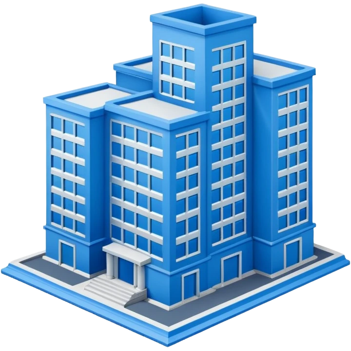 detailed  blue architectural drawing emoji