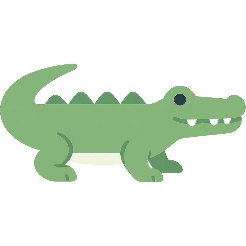 Alligator emoji