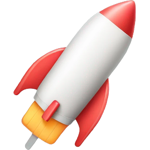 popsicle rocket emoji