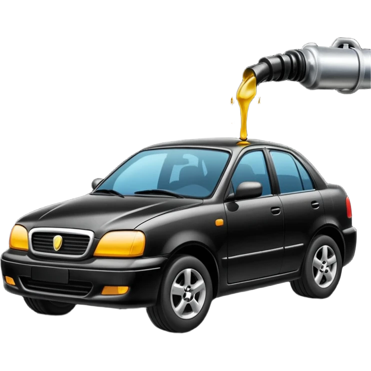 car oil leakage  emoji
