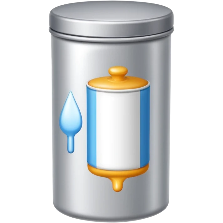 baking powder cylinder emoji
