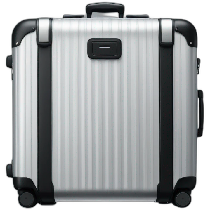 Rimowa black classic cabin emoji